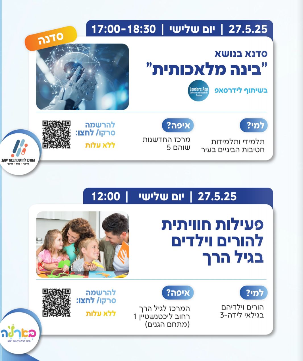 סדנא בנושא בינה מלאכותית 