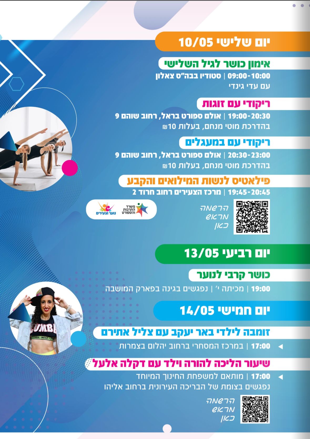 שבוע הספורט 2026 - שיעור הליכה הורה וילד מותאם למשפחות החנ"מ